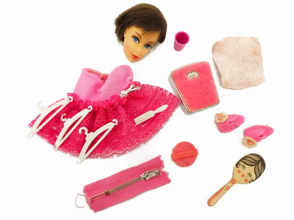 Barbie, Set beauty e scarpine  - Asta Bambole e Balocchi - Associazione Nazionale - Case d'Asta italiane