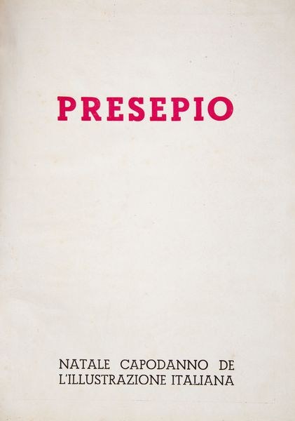 Quattro volumi sul presepe  - Asta Dalla Collezione Antonio Latini e altre provenienze Antichi Pastori da Presepe, Accessori e libri sul tema - Associazione Nazionale - Case d'Asta italiane