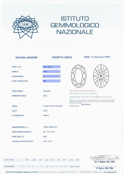 ANELLO CON DIAMANTE  - Asta Gioielli - Associazione Nazionale - Case d'Asta italiane