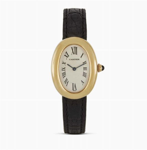 CARTIER : CARTIER OROLOGIO BAIGNOIRE  - Asta Gioielli - Associazione Nazionale - Case d'Asta italiane