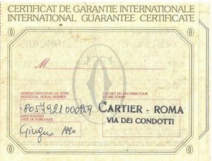 CARTIER : CARTIER PANTHERE VENDOME ANNO 1990  - Asta Gioielli - Associazione Nazionale - Case d'Asta italiane