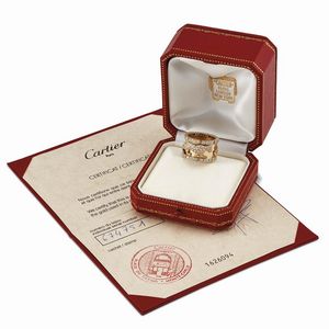 CARTIER : CARTIER ANELLO "PANTHERE"  - Asta Gioielli - Associazione Nazionale - Case d'Asta italiane