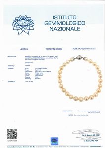 COLLANA DI PERLE SOUTH SEA  - Asta Gioielli - Associazione Nazionale - Case d'Asta italiane