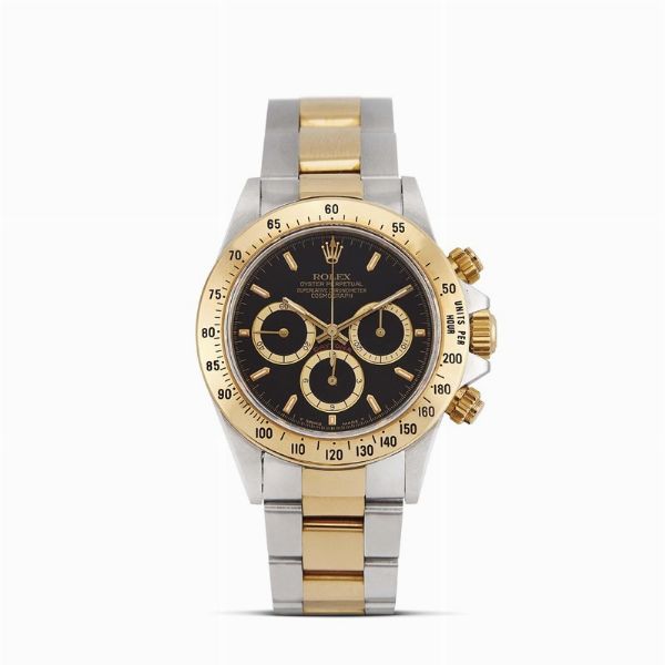 ROLEX : ROLEX DAYTONA REF. 16523 ACCIAIO E ORO N. L4653XX ANNO 1990  - Asta OROLOGI DA POLSO E DA TASCA - Associazione Nazionale - Case d'Asta italiane