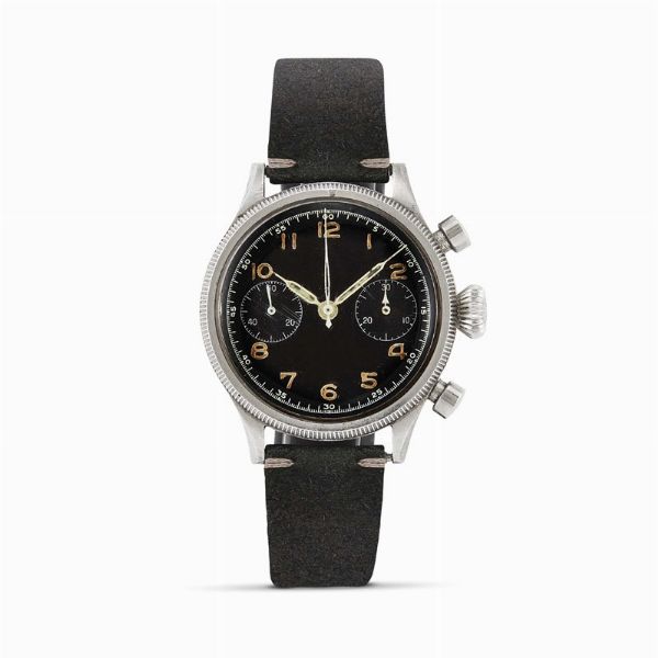 BREGUET TYPE 20 FLY-BACK CRONOGRAFO MILITARE ASSEGNATO REF. 5101/54  - Asta OROLOGI DA POLSO E DA TASCA - Associazione Nazionale - Case d'Asta italiane