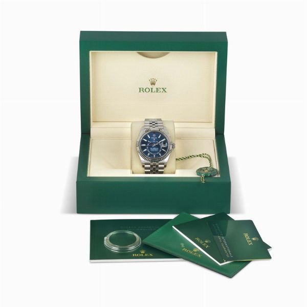 ROLEX : ROLEX SKY-DWELLER REF. 326934 N. 95KT92XX ANNO 2023  - Asta OROLOGI DA POLSO E DA TASCA - Associazione Nazionale - Case d'Asta italiane