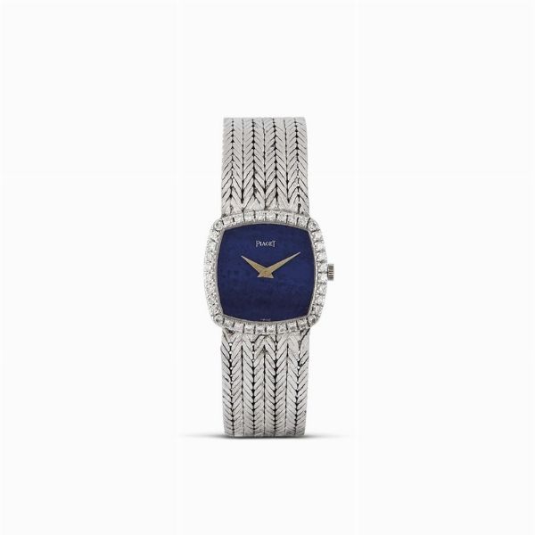 Piaget : PIAGET REF. 9231 E14 "BLACK TIE" IN ORO BIANCO E QUADRANTE LAPIS  - Asta OROLOGI DA POLSO E DA TASCA - Associazione Nazionale - Case d'Asta italiane