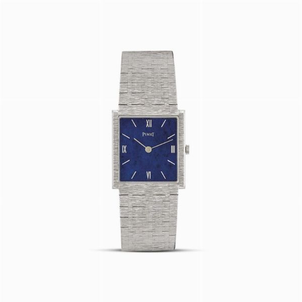 Piaget : PIAGET REF. 9286 A6 IN ORO BIANCO QUADRANTE LAPIS  - Asta OROLOGI DA POLSO E DA TASCA - Associazione Nazionale - Case d'Asta italiane