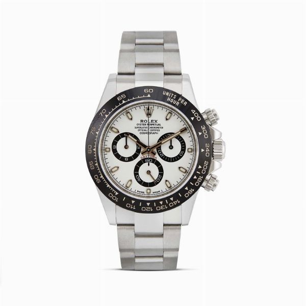 ROLEX : ROLEX DAYTONA CERACHROM REF. 116500LN N. 79475XX ANNO 2017  - Asta OROLOGI DA POLSO E DA TASCA - Associazione Nazionale - Case d'Asta italiane