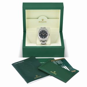 ROLEX : ROLEX MILGAUSS REF. 116400 N. M5285XX  - Asta OROLOGI DA POLSO E DA TASCA - Associazione Nazionale - Case d'Asta italiane