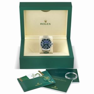 ROLEX : ROLEX SEA-DWELLER DEEP SEA "JAMES CAMERON" REF. 116660 N. 677W06XX ANNO 2016  - Asta OROLOGI DA POLSO E DA TASCA - Associazione Nazionale - Case d'Asta italiane