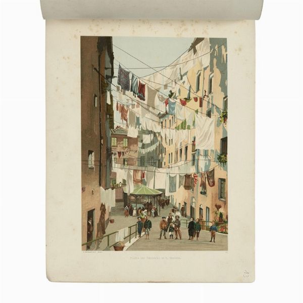 (Genova - Illustrati 900)   GENOVA.     Souvenir de Gênes.   (Milano, A. Bertarelli & C.), [1900].  - Asta LIBRI, MANOSCRITTI E AUTOGRAFI - Associazione Nazionale - Case d'Asta italiane