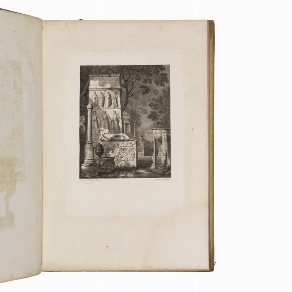 (Roma - Ville - Illustrati 800)   PERCIER, Charles - FONTAINE, Pierre François Léonard.     Choix des plus célèbres maisons de plaisance de Rome et de ses environs.   Parigi, P. Didot l’Ainé, 1809.  - Asta LIBRI, MANOSCRITTI E AUTOGRAFI - Associazione Nazionale - Case d'Asta italiane