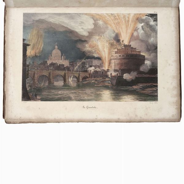 (Roma - Illustrati 800)   THOMAS, Antoine Jean Baptiste.   Un an a Rome et dans ses environs.   Paris, de l’imprimerie de Firmin Didot, imprimeur du roi, 1823.  - Asta LIBRI, MANOSCRITTI E AUTOGRAFI - Associazione Nazionale - Case d'Asta italiane