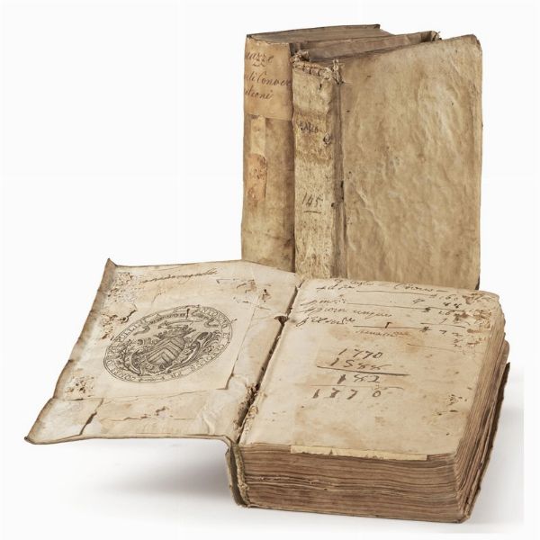 Lotto di 3 edizioni del Guazzo, 1588-1611.  - Asta LIBRI, MANOSCRITTI E AUTOGRAFI - Associazione Nazionale - Case d'Asta italiane