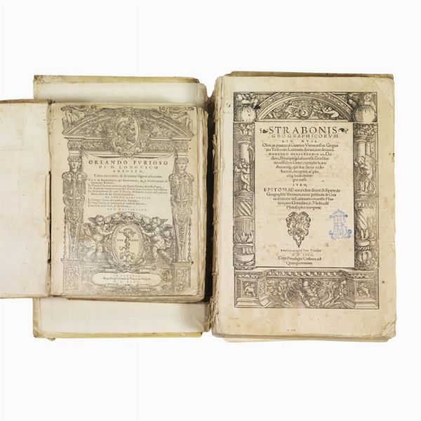 (Geografia)   STRABO.   Geographicorum lib. XVII.   Basileae, Ioan. Vualder, 1539.  - Asta LIBRI, MANOSCRITTI E AUTOGRAFI - Associazione Nazionale - Case d'Asta italiane