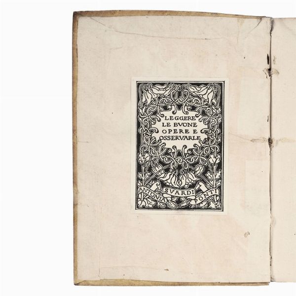 (Donne - Geografia - Prime edizioni)   STRABO.   La prima parte della Geografia di Strabone  . In Venetia, appresso Francesco Senese, 1562.   [Legato con:]     La seconda parte della Geografia di Strabone di greco tradotta in volgare italiano  . In Ferrara, appresso Francesco Senese, 1565.  - Asta LIBRI, MANOSCRITTI E AUTOGRAFI - Associazione Nazionale - Case d'Asta italiane