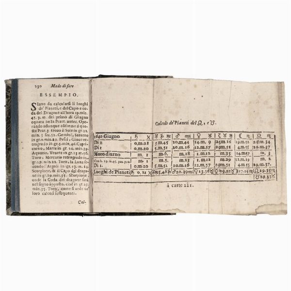 (Astronomia - Prime edizioni)   GALILEI, Galileo.   Trattato della sfera di Galileo Galilei, con alcune prattiche intorno a quella, e modo di fare la figura celeste, e suoi direttioni, secondo la via rationale  . In Roma, per Nicolò Angelo Tinassi a spese di Domenico Grialdi libraro, 1656.  - Asta LIBRI, MANOSCRITTI E AUTOGRAFI - Associazione Nazionale - Case d'Asta italiane