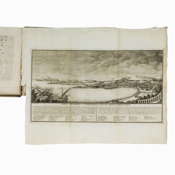 (Napoli - Illustrati 700)   CARLETTI, Niccolò.   Topografia universale della città di Napoli  . In Napoli, nella Stamperia Raimondiana, 1776.  - Asta LIBRI, MANOSCRITTI E AUTOGRAFI - Associazione Nazionale - Case d'Asta italiane