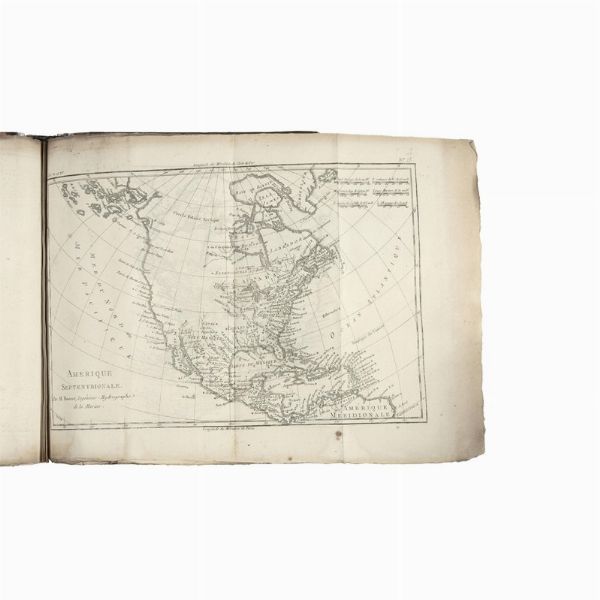 (Geografia – America)   RAYNAL, Guillaume-Thomas – RIGOBERT, Bonne.   Atlas de toutes les parties connues du globe terrestre.   [Ginevra, Jean Leonard Pellet, 1780].  - Asta LIBRI, MANOSCRITTI E AUTOGRAFI - Associazione Nazionale - Case d'Asta italiane