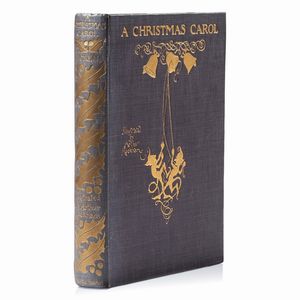 (Natale - Illustrati 800)   DICKENS - RACKHAM.   A Christmas Carol.   London, William Heinemann, (1915).  - Asta LIBRI, MANOSCRITTI E AUTOGRAFI - Associazione Nazionale - Case d'Asta italiane