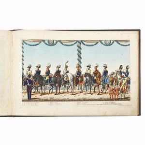 (Roma - Illustrati 800)   BUSUTTIL, Salvatore.   Solenne processione vaticana del Corpus Domini. Diretta da uno de’ Cerimonieri di Sua Santità Gregorio XVI.   Roma, Deodato Minelli, 1838.  - Asta LIBRI, MANOSCRITTI E AUTOGRAFI - Associazione Nazionale - Case d'Asta italiane