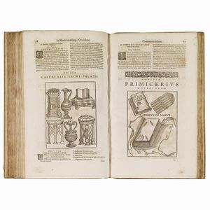 (Roma - Amministrazione - Illustrati 600)   PANCIROLI, Guido.   Notitia dignitatum, vtriusque imperii orientis scilicet et occidentis vltra Arcadij honoriique tempora … Editio postrema auctior et emendatior.   Genevæ, excudebat Stephanus Gamonetus, 1623.  - Asta LIBRI, MANOSCRITTI E AUTOGRAFI - Associazione Nazionale - Case d'Asta italiane