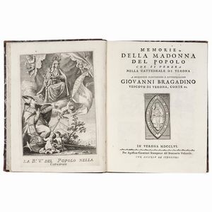 Lotti di 3 opere di interesse veronese in 5 volumi.  - Asta LIBRI, MANOSCRITTI E AUTOGRAFI - Associazione Nazionale - Case d'Asta italiane