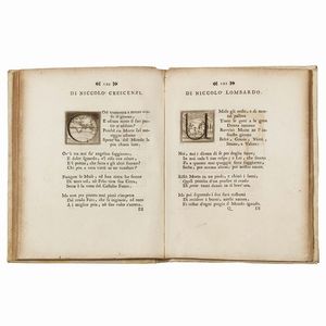 (Illustrati 700)   (VICO, Giambattista).   Ultimi onori di letterati amici in morte di Angiola Cimini marchesana della Petrella.   In Napoli, nella stamperia di Felice Mosca, 1727.  - Asta LIBRI, MANOSCRITTI E AUTOGRAFI - Associazione Nazionale - Case d'Asta italiane