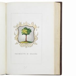 (Araldica)   DILIGENTI, Ulisse.   Storia delle famiglie illustri italiane. Volume I [- III].   Firenze, A spese dell’Editore Ulisse Diligenti, [187.].  - Asta LIBRI, MANOSCRITTI E AUTOGRAFI - Associazione Nazionale - Case d'Asta italiane