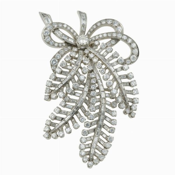 Boucheron, Paris. Spilla con diamanti  - Asta Fine Jewels - Associazione Nazionale - Case d'Asta italiane