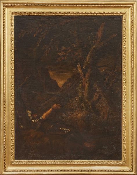 Scuola di Salvator Rosa  - Asta ASTA A TEMPO | DIPINTI ANTICHI - Associazione Nazionale - Case d'Asta italiane