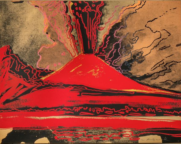 Andy Warhol : Vesuvius  - Asta Arte Moderna e Contemporanea - Associazione Nazionale - Case d'Asta italiane