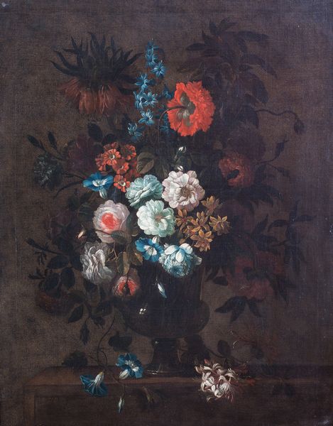 attribuito a Jean Pierre Brueghel : Vaso con fiori  - Asta Antiquariato, Dipinti antichi e del XIX secolo - Associazione Nazionale - Case d'Asta italiane