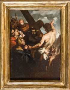Scuola Napoletana, seconda metà XVII secolo - Cristo beffato