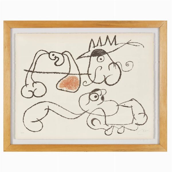 MIRO' JOAN : JOAN MIRO' I FERRA  - Asta ASTA A TEMPO | ARTE MODERNA E CONTEMPORANEA - Associazione Nazionale - Case d'Asta italiane