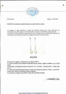 Parure con perle naturali Quahog  - Asta Gioielli - Associazione Nazionale - Case d'Asta italiane