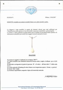 Parure con perle naturali Quahog  - Asta Gioielli - Associazione Nazionale - Case d'Asta italiane