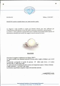 Parure con perle naturali Quahog  - Asta Gioielli - Associazione Nazionale - Case d'Asta italiane