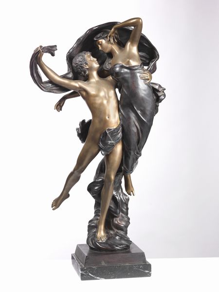 Eugène Marioton : La danse  - Asta Dipinti, Disegni, Sculture e Grafica - Associazione Nazionale - Case d'Asta italiane