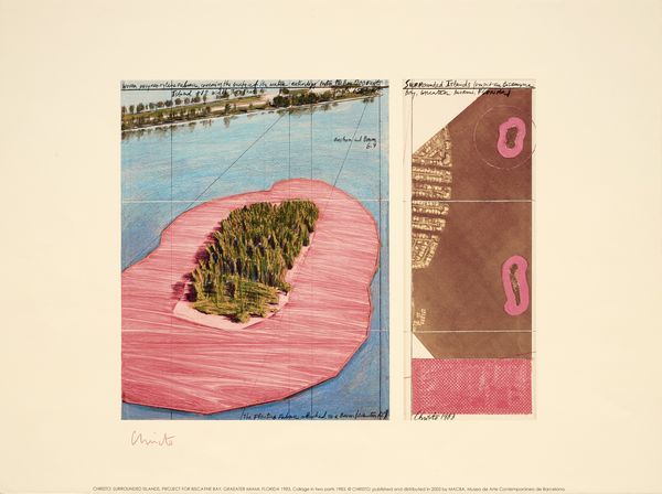 Christo : Surrounded Islands, Miami  - Asta Dipinti, Disegni, Sculture e Grafica - Associazione Nazionale - Case d'Asta italiane