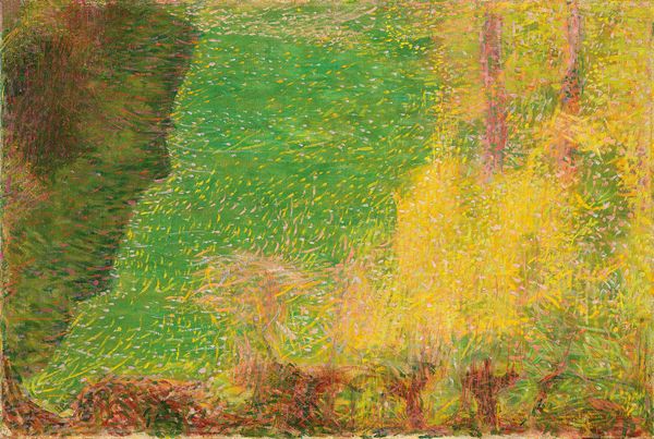 Giacomo Balla : Germogli primaverili (Paesaggio di Villa Borghese)  - Asta Dipinti, Disegni, Sculture e Grafica - Associazione Nazionale - Case d'Asta italiane