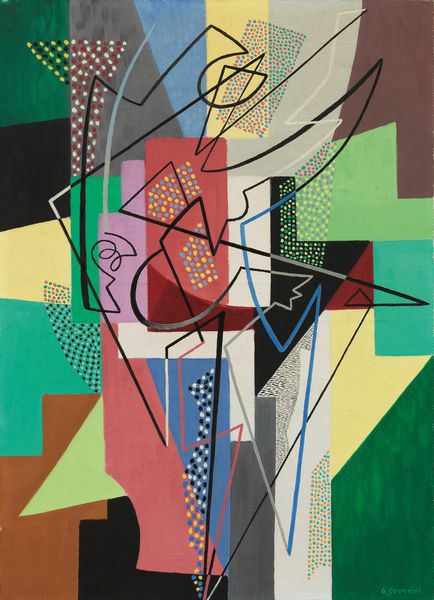 Gino Severini : Danseuse rose  - Asta Dipinti, Disegni, Sculture e Grafica - Associazione Nazionale - Case d'Asta italiane