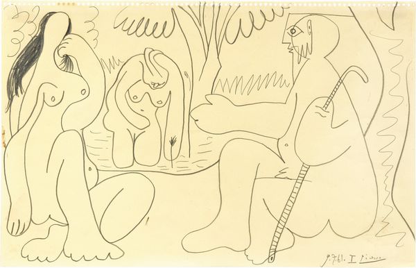Pablo Picasso : Les djeuneurs  - Asta Dipinti, Disegni, Sculture e Grafica - Associazione Nazionale - Case d'Asta italiane