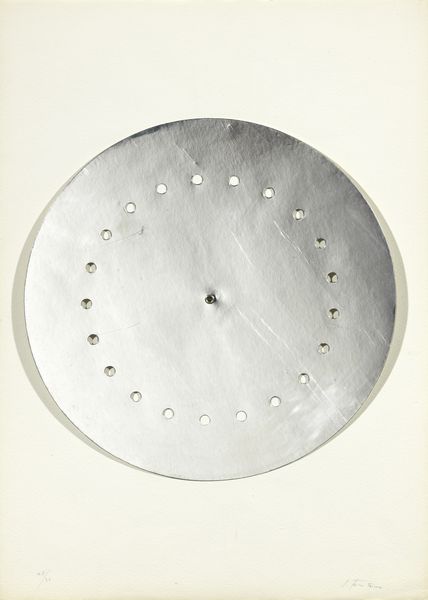 LUCIO FONTANA : Disco spaziale  - Asta Dipinti, Disegni, Sculture e Grafica - Associazione Nazionale - Case d'Asta italiane