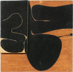 Victor Pasmore - Black Development in One Moviment