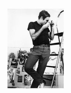 Renato Guttuso e Mario Schifano : L'Edicola di Renato Guttuso con trenta fotografie di Mario Schifano  - Asta Dipinti, Disegni, Sculture e Grafica - Associazione Nazionale - Case d'Asta italiane