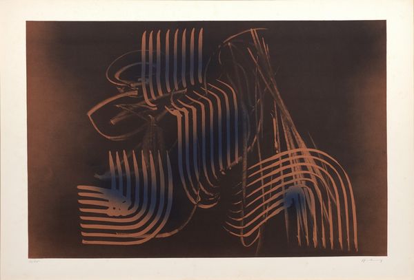 HANS HARTUNG : L 1970-6 - Farandole  - Asta Arte Contemporanea - Associazione Nazionale - Case d'Asta italiane