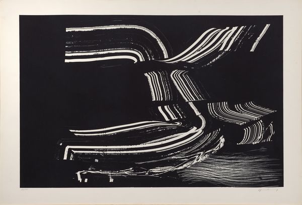 HANS HARTUNG : L 1970-14 - Farandole  - Asta Arte Moderna - Associazione Nazionale - Case d'Asta italiane