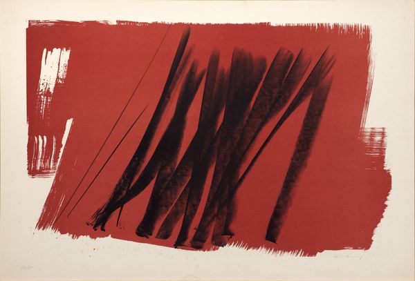 HANS HARTUNG : L 1970-13 - Farandole  - Asta Arte Moderna - Associazione Nazionale - Case d'Asta italiane